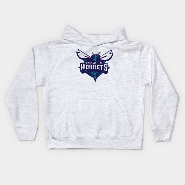 Charlotte Horneeeets Kids Hoodie by Very Simple Graph